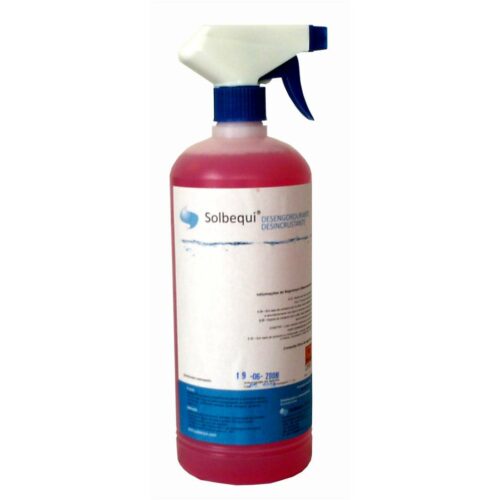Desengordurante/ Desincrustante em Spray Solbequi (1L.) Tudo para profissionais. www.haiceland.com