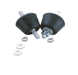 Conjunto de 4 Apoios Anti Vibráticos para Poleias