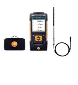 Kit Básico Testo 440 - Com Sonda de Fio  Quente