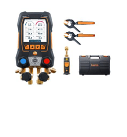 Kit Analisador de Refrigeração Testo 558s com Sondas de Vácuo e Temperatura