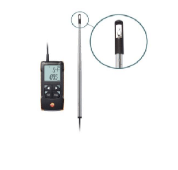 Anemómetro Testo 425 - Digital, fio quente e com conexão App