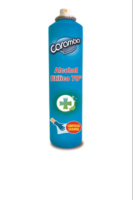 Spray Álcool Etílico 70º Caramba (300 ml.)