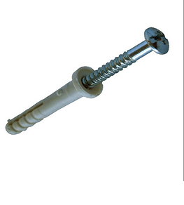 Tapites (Parafuso de Percussão + Bucha) 6 x 40 (100 UNI)